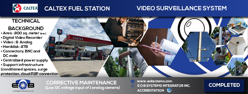 Caltex Fuel Station VSS Corrective Maintenance