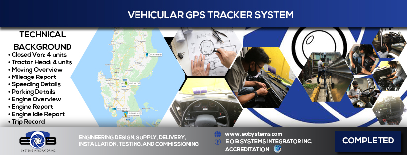 Vehicular GPS Tracker System Engineering Design, Supply, Delivery and ITC Project